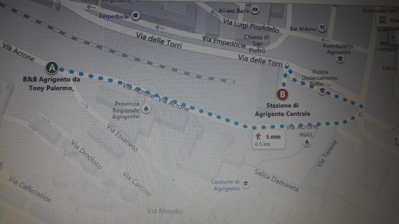 B&B Agrigento Da Tony Palermo Kültér fotó